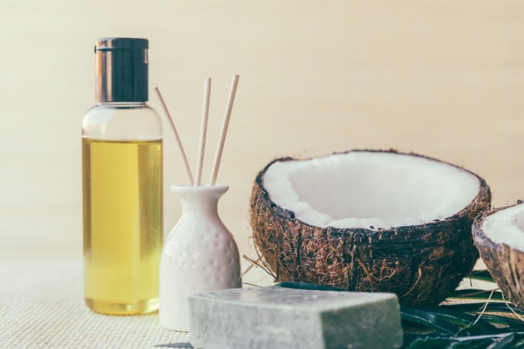 Coconut oil for skin