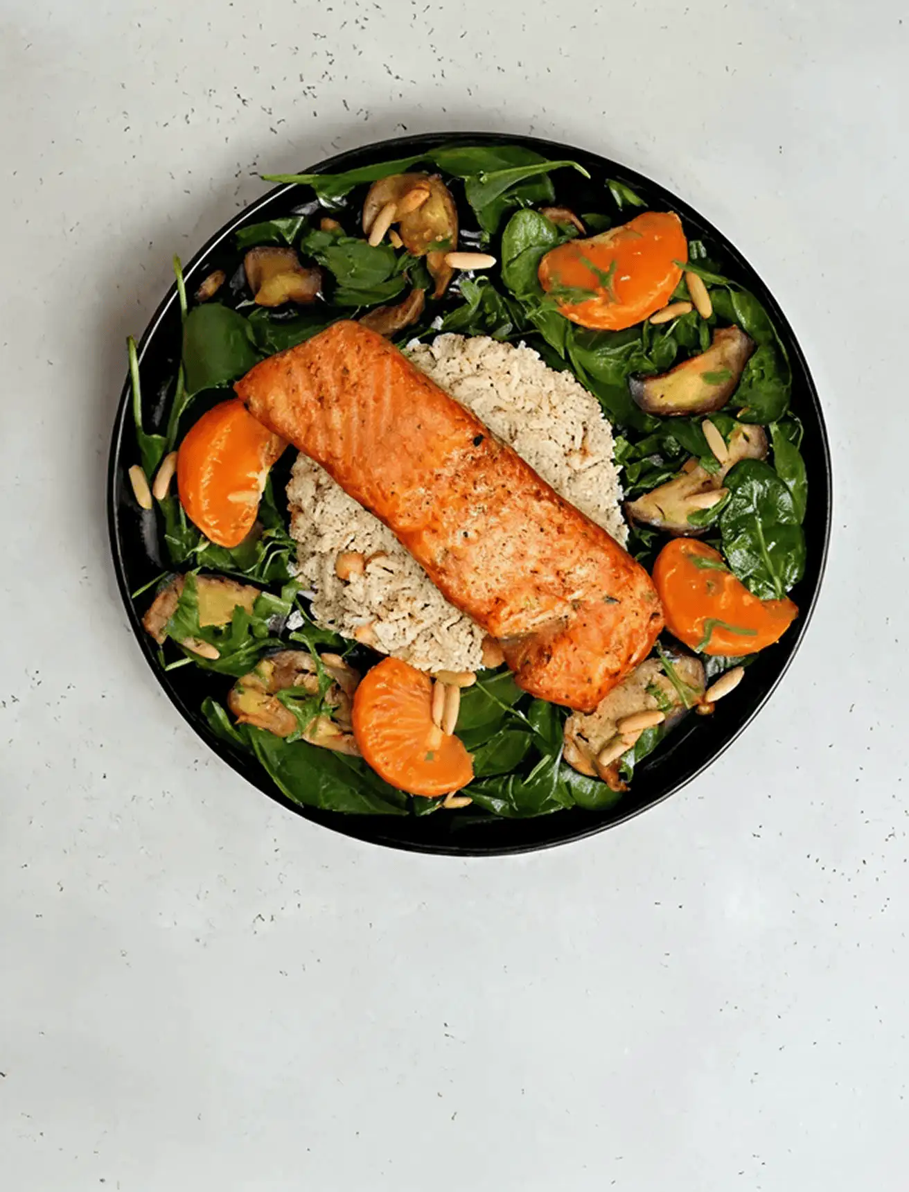 Gut health meal background