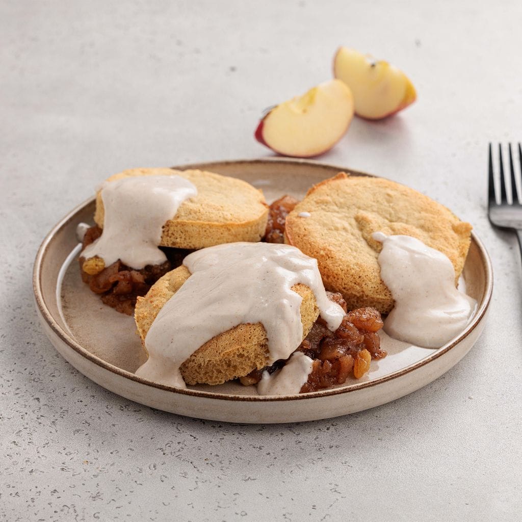 بانكيك التفاح والقرفة