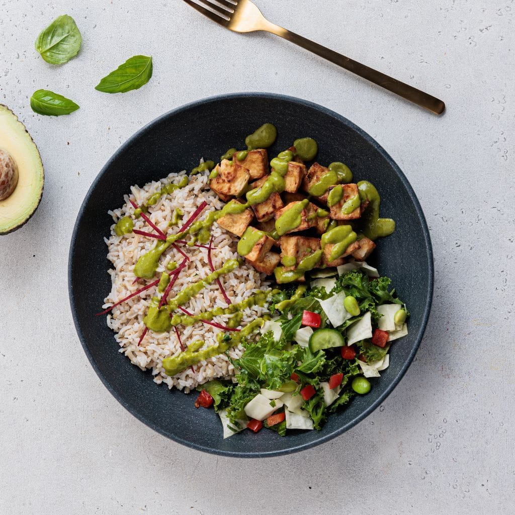 Green Goodness Tofu Bowl