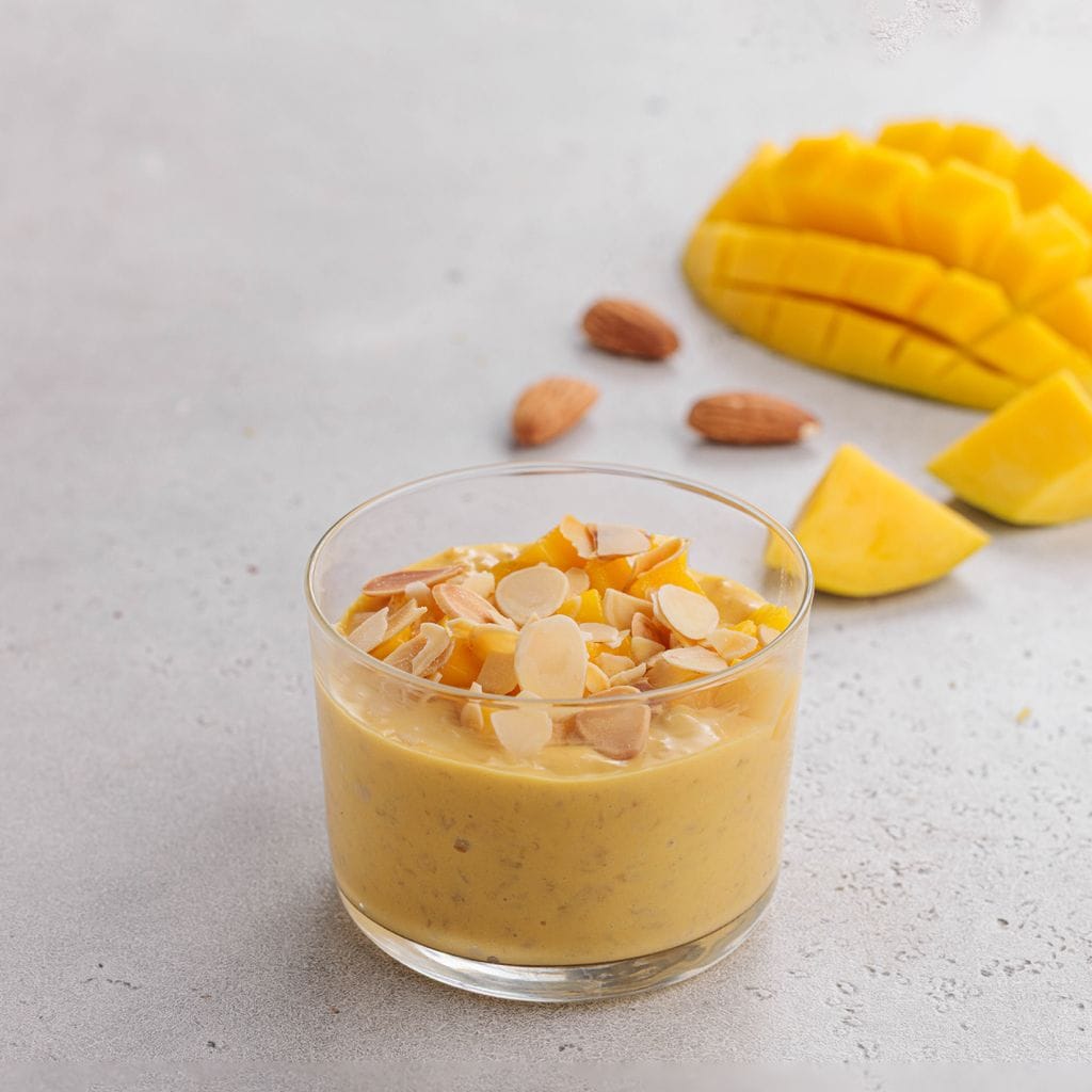 Mango Lassi Overnight Oats