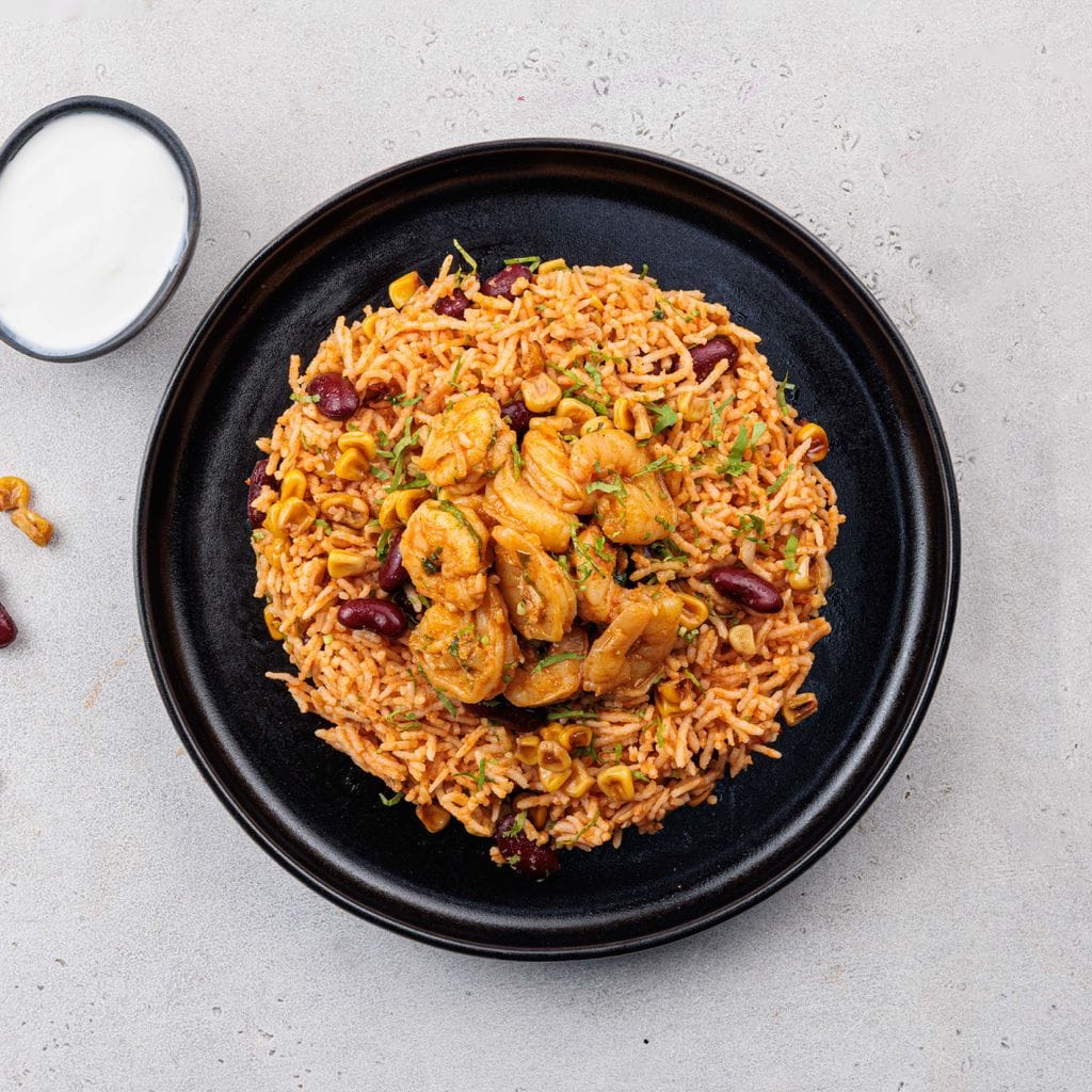 Mexican Shrimp and Rice High Protein