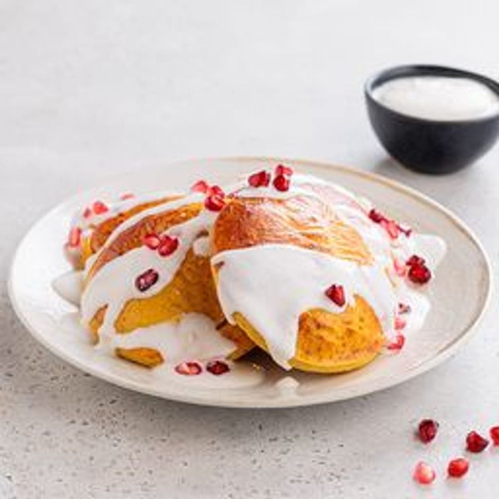 Pumpkin Protein Pancakes
