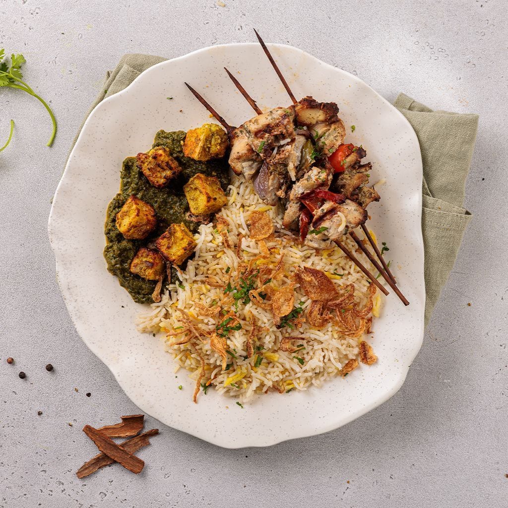 Masala Chicken Skewers