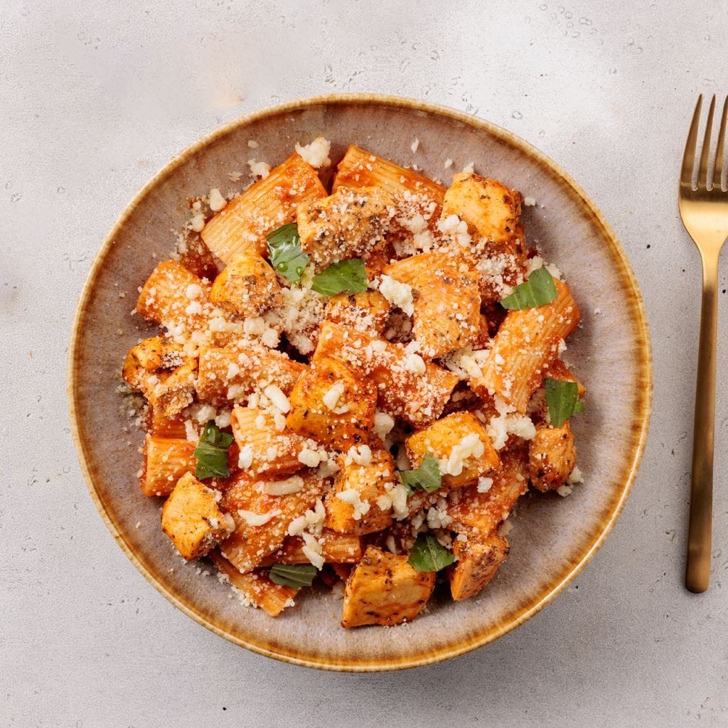 Spicy Pink Rigatoni