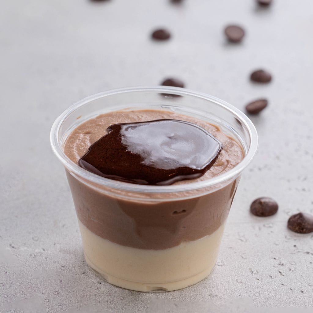 Dark and White Chantilly Mousse