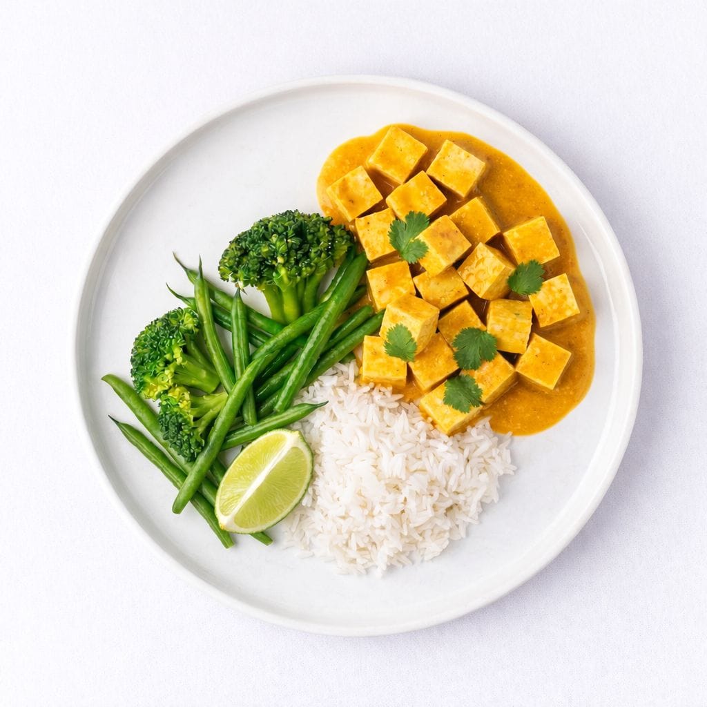 Red Thai Spiced Tempeh