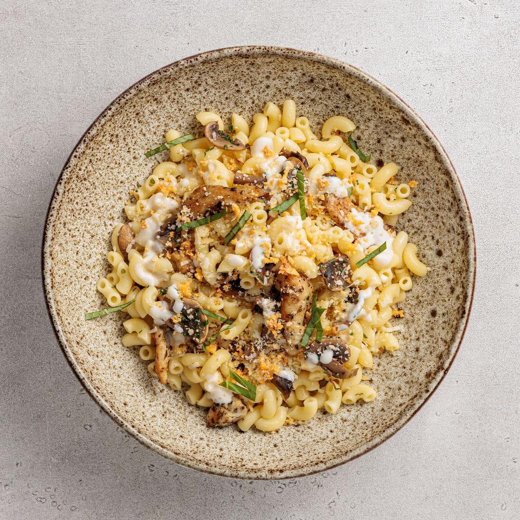 Chicken Mushroom Macaroni