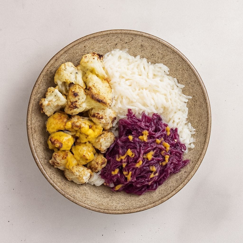 Honey Mustard Chicken Bowl High Protein