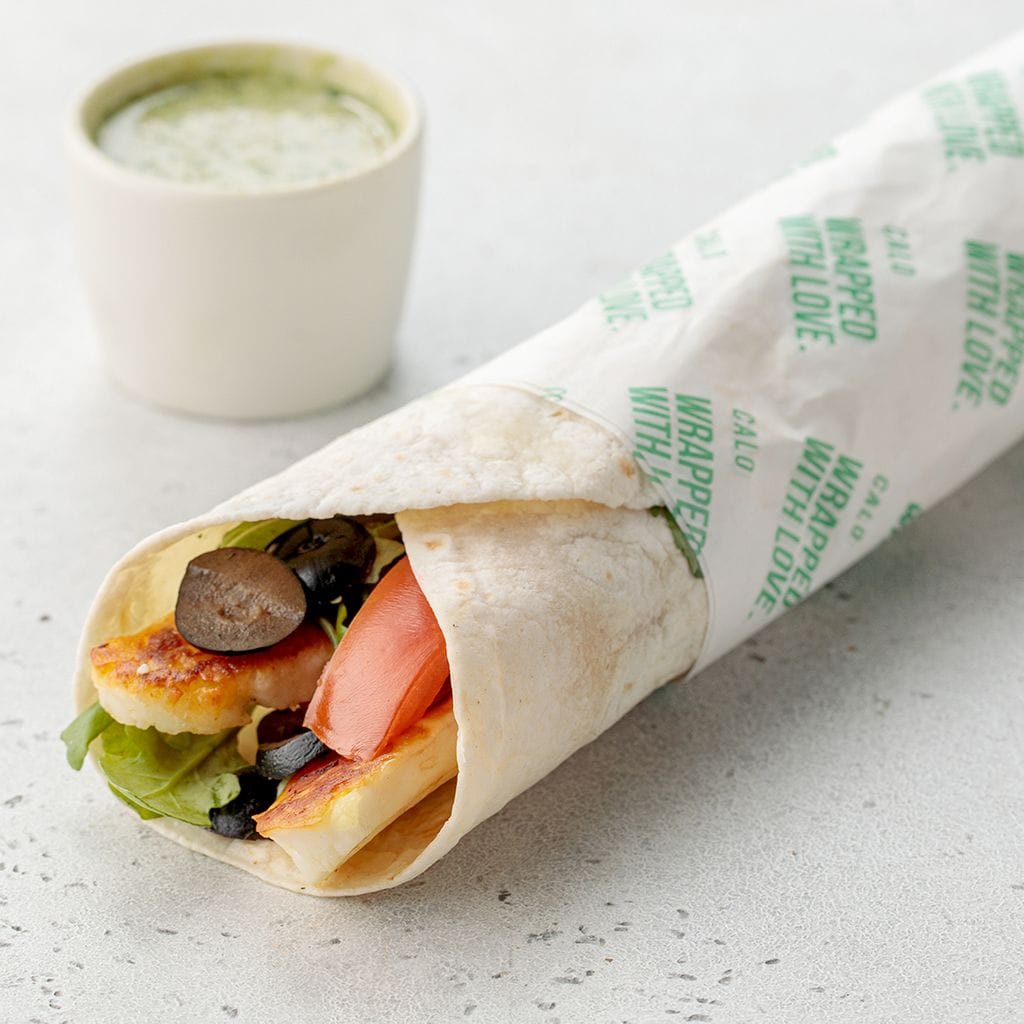 Halloumi Wrap