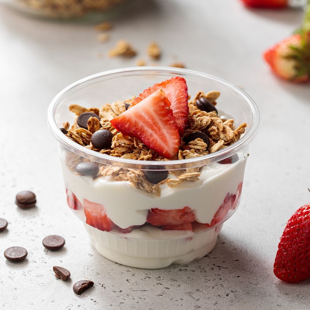 Chocolate Strawberry Parfait