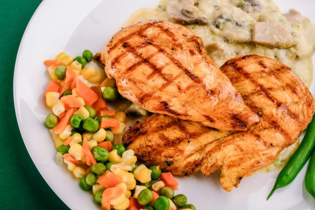 Grilled chicken