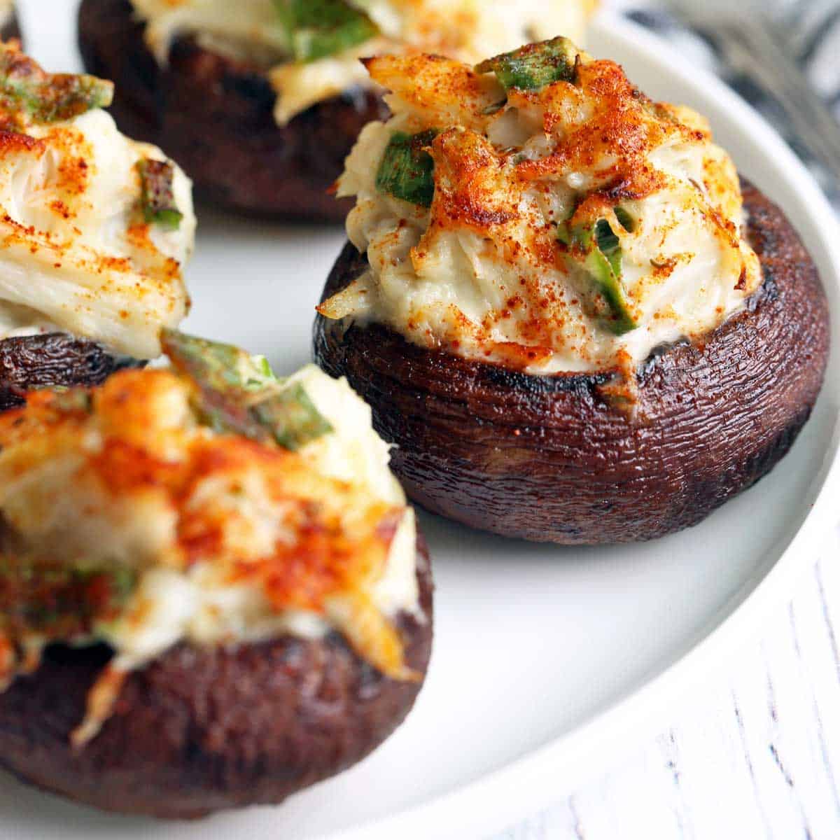 Crab Stuffed Mushrooms