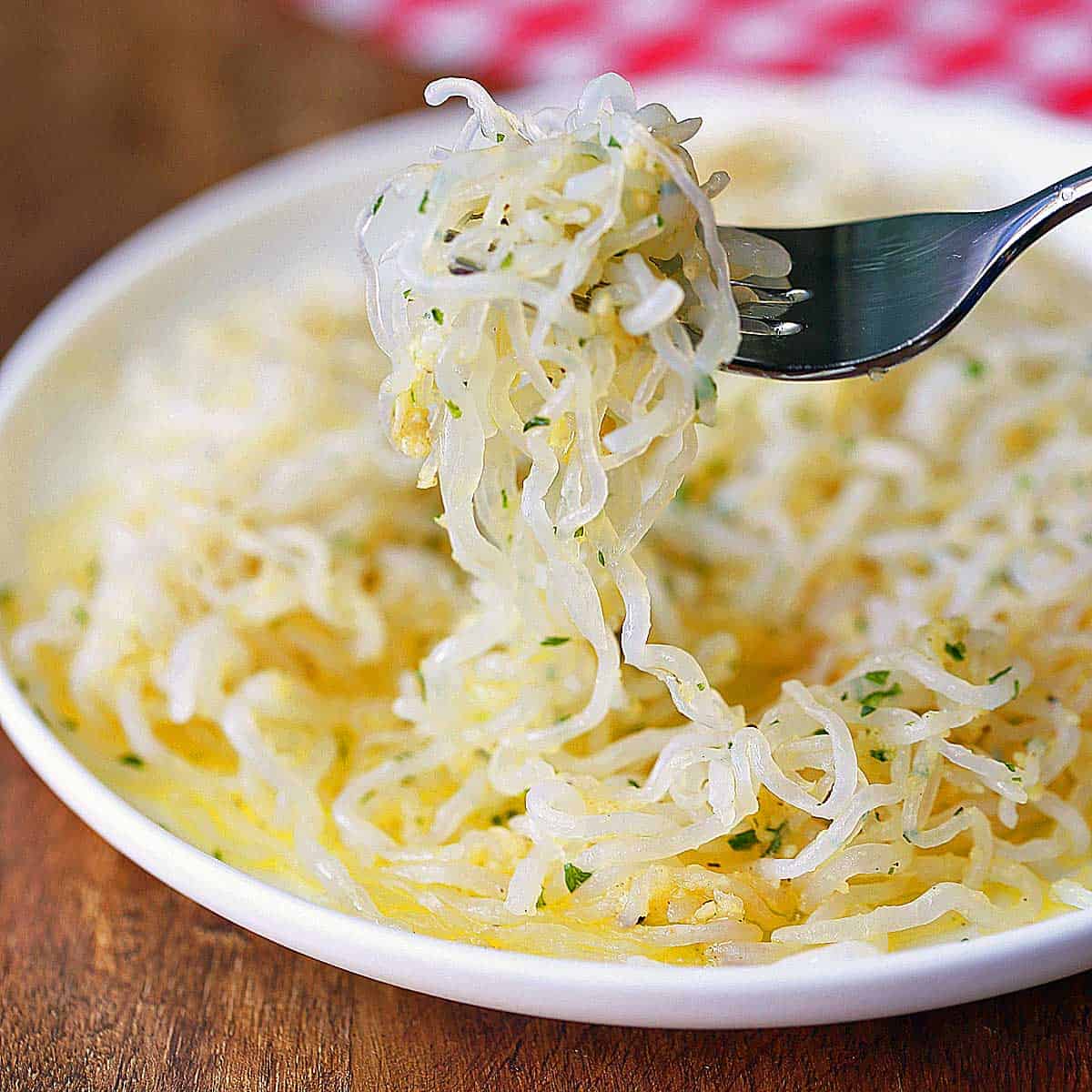 Buttered Shirataki Noodles