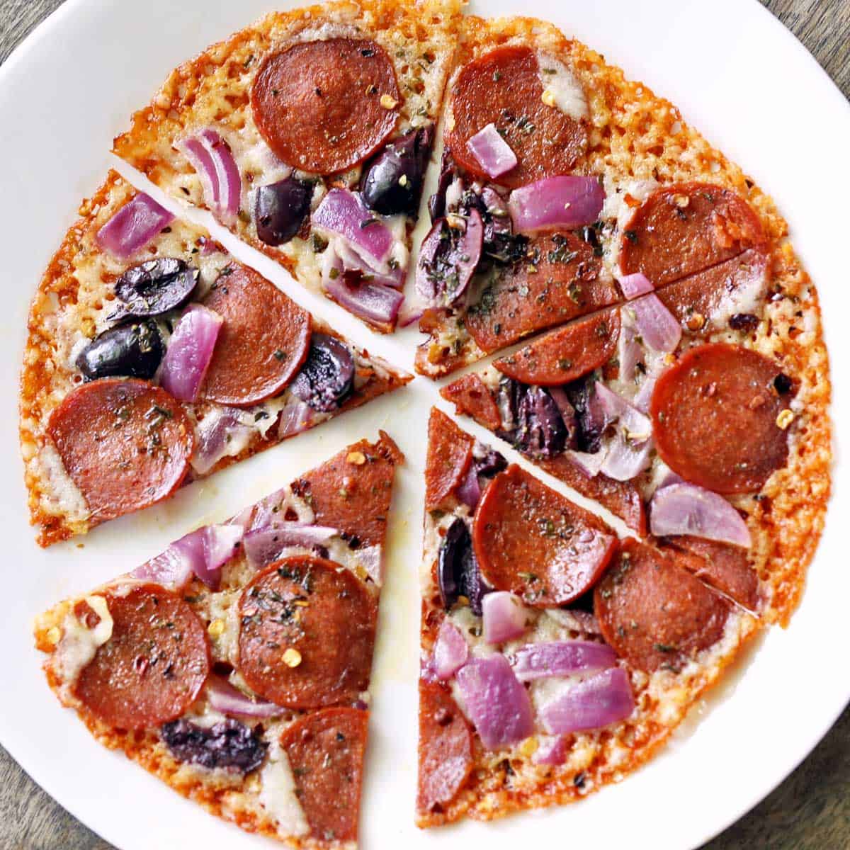 Crispy Crustless Pizza