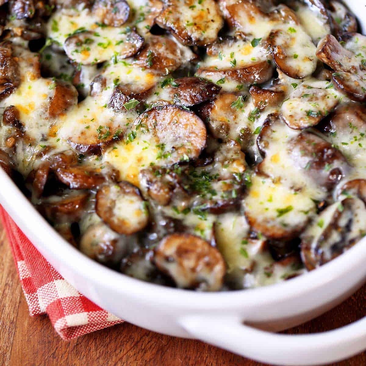 Cheesy Mushroom Casserole