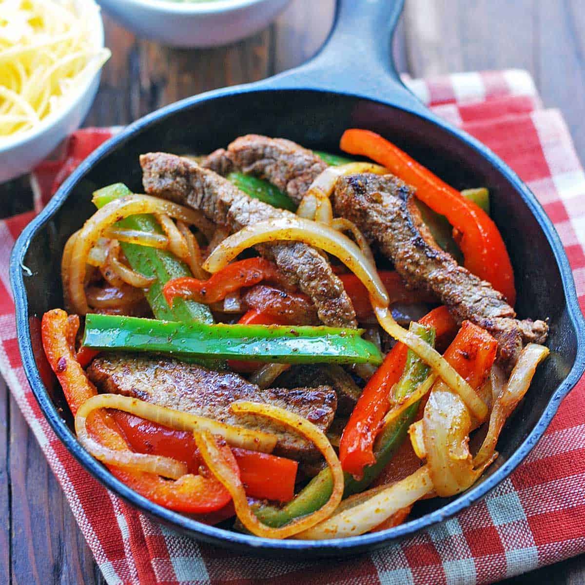 Easy Steak Fajitas Recipe