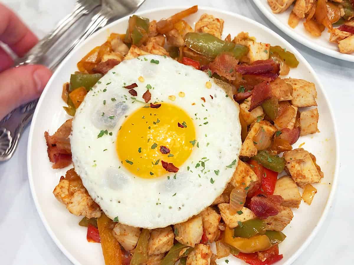 The hash is served.