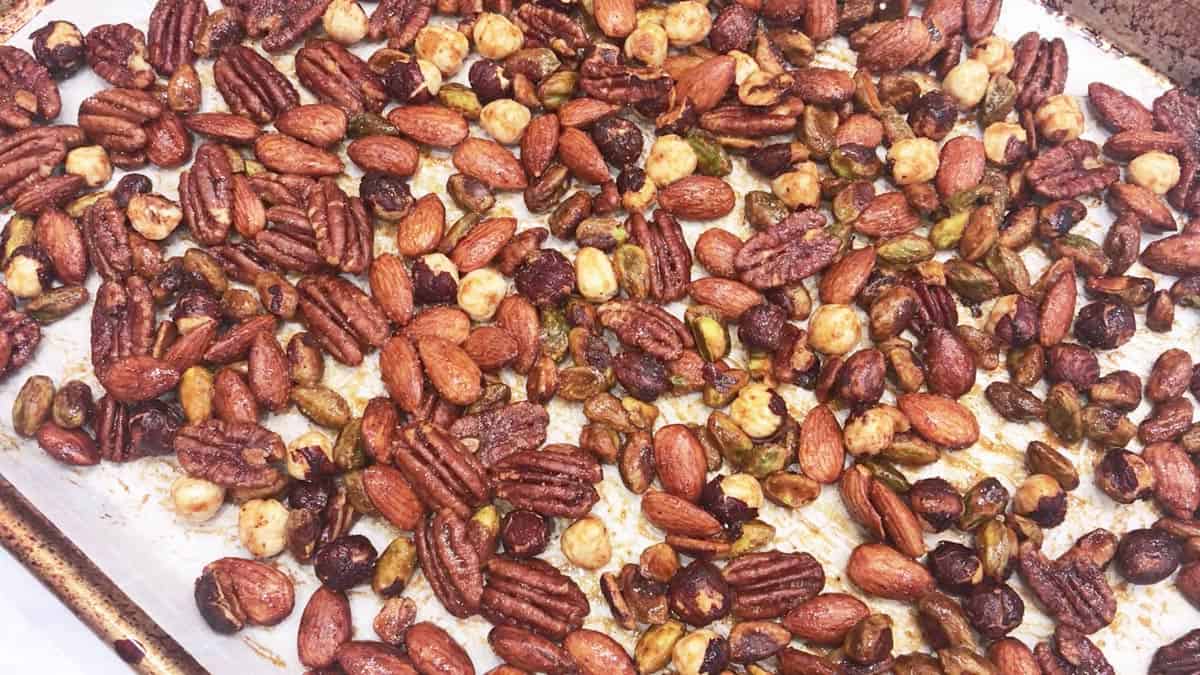 The nuts are ready.