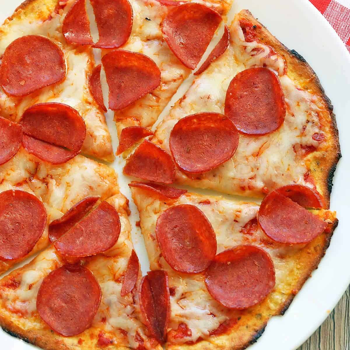 Coconut Flour Pizza Crust