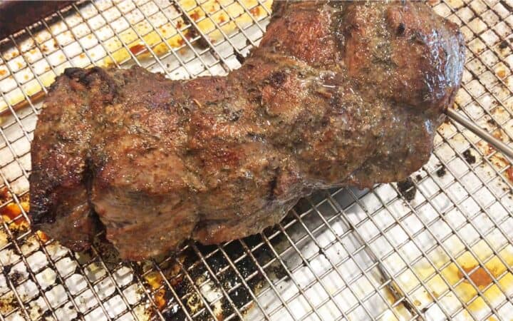 The roast is ready.