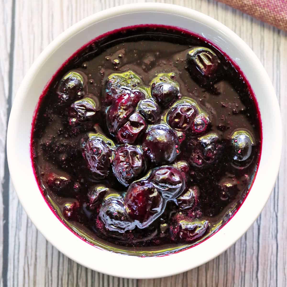Easy Blueberry Compote