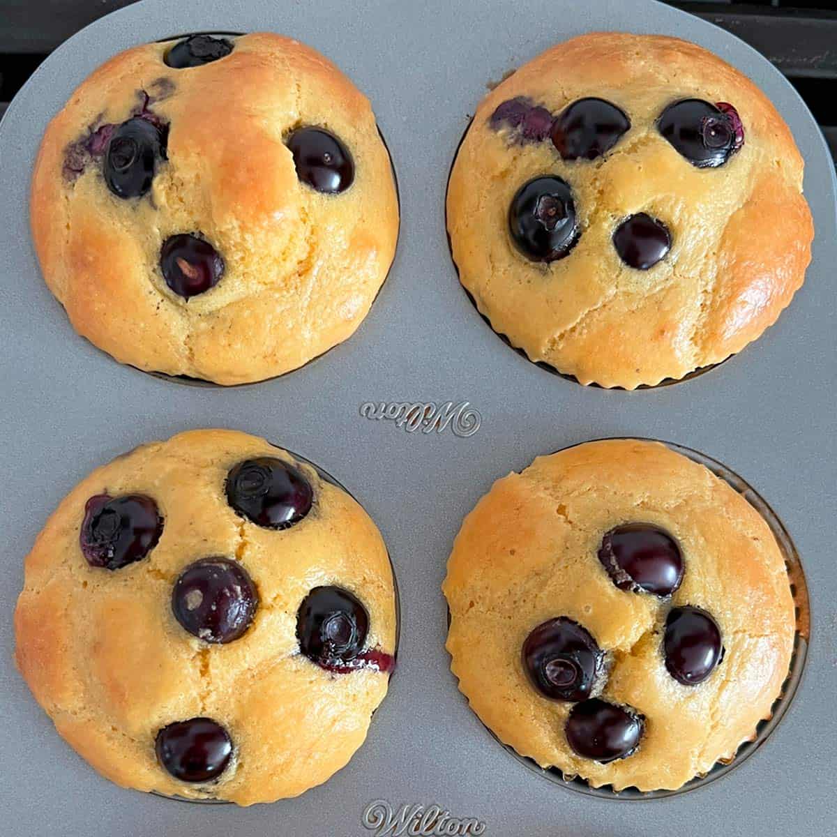 Fluffy Almond Flour Muffins